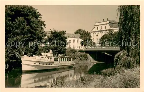 AK / Ansichtskarte  Dampfer_Binnenschifffahrt M.S. Altwarp  