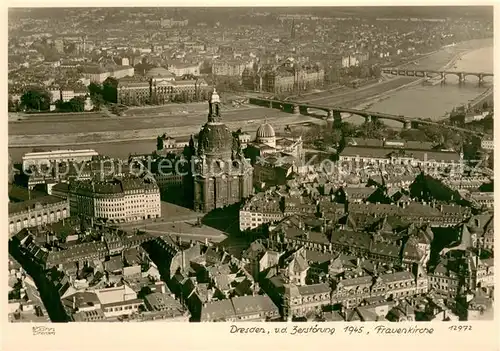 AK / Ansichtskarte  Foto_Hahn_Nr. Nr. 12972Dresden v.d.Zerstoerung 1945 Frauenkirche  Foto_Hahn_Nr.