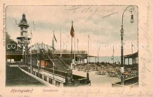 AK / Ansichtskarte  Heringsdorf__Ostseebad_Usedom Strandcasino 