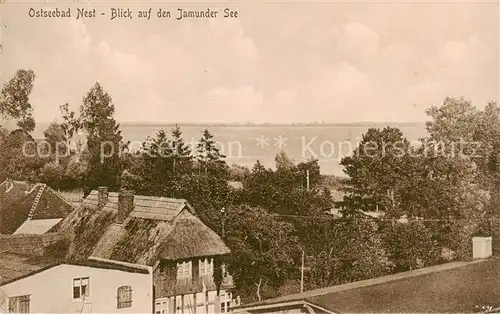 AK / Ansichtskarte  Nest_Koeslin_Ostseebad_Koszalin_PL Blick auf den Jamunder See 
