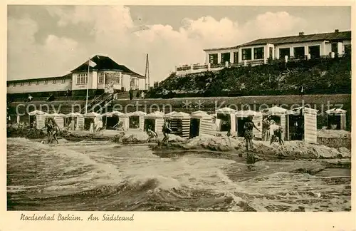 AK / Ansichtskarte 73822759 Borkum_Nordseeheilbad Am Suedstrand 