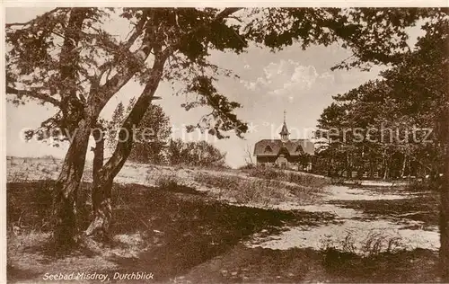 AK / Ansichtskarte  Misdroy_Ostseebad_Miedzyzdroje_PL Durchblick Kapelle 