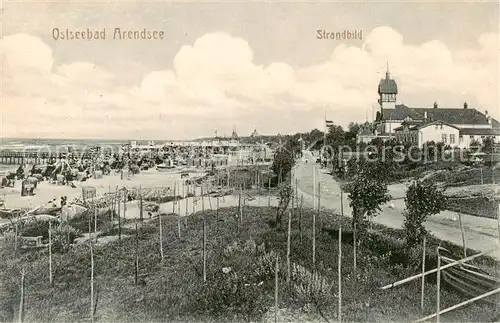 AK / Ansichtskarte  Ahrendsee_Kuehlungsborn_Ostseebad Strandbild 