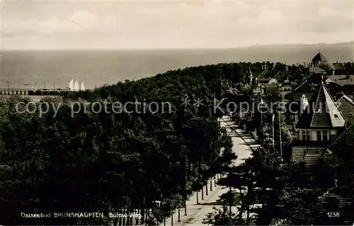 AK / Ansichtskarte  Brunshaupten_Kuehlungsborn_Ostseebad Buelow Weg Panorama 