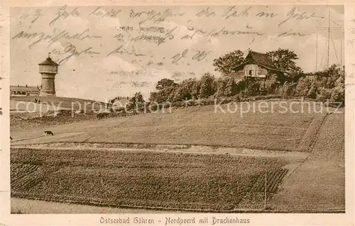 AK / Ansichtskarte  Goehren__Ostseebad_Ruegen Nordpeerd mit Drachenhaus 