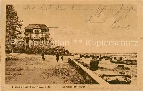 AK / Ansichtskarte  Ahrendsee_Kuehlungsborn_Ostseebad Schloss am Meer 