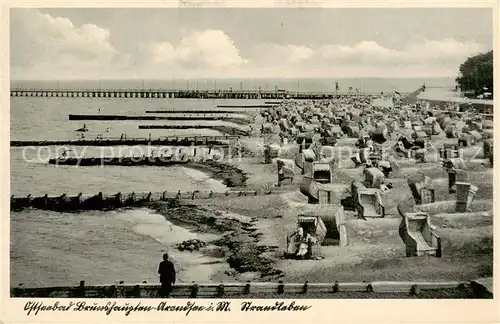 AK / Ansichtskarte  Brunshaupten_Kuehlungsborn_Ostseebad Strandleben 