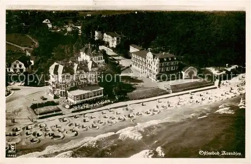 AK / Ansichtskarte  Ahrendsee_Kuehlungsborn_Ostseebad Fliegeraufnahme 