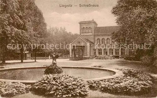 AK / Ansichtskarte  Liegnitz_Legnica_PL Schiesshaus 