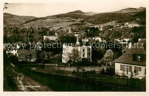 AK / Ansichtskarte  Bad_Landeck_Schlesien_PL Panorama 