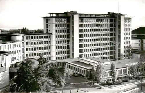 AK / Ansichtskarte Zuerich_ZH Kantonsspital Westbau von Norden Zuerich_ZH