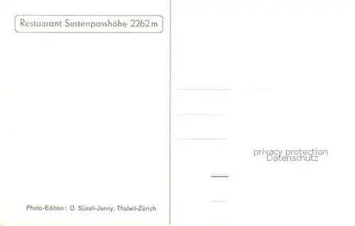 AK / Ansichtskarte Gadmen_BE mit Sustenstrasse und Fuenffingerstoecke 