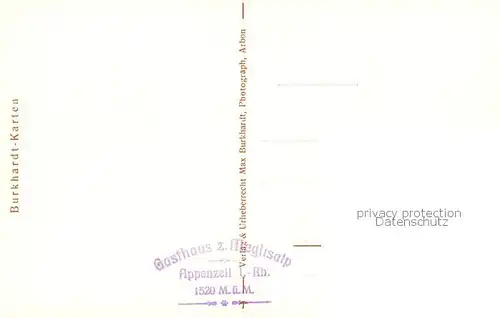 AK / Ansichtskarte Meglisalp_1520m_Altmann_AR Panorama 