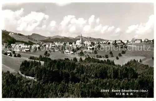 AK / Ansichtskarte Schwellbrunn Panorama Schwellbrunn