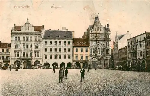 AK / Ansichtskarte  Budweis_Ceske_Budejovice_CZ Ringplatz 