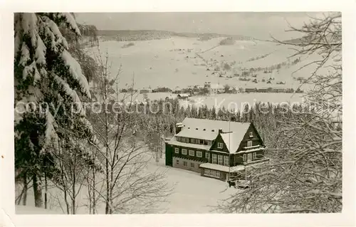 AK / Ansichtskarte 73823042 Orlicke_Hory_Adlergebirge_CZ Panorama Jiraskuv dum 