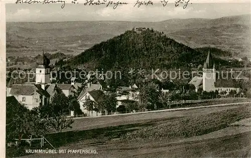 AK / Ansichtskarte  Krummhuebel_Karpacz_Riesengebirge_PL mit Pfaffenberg 