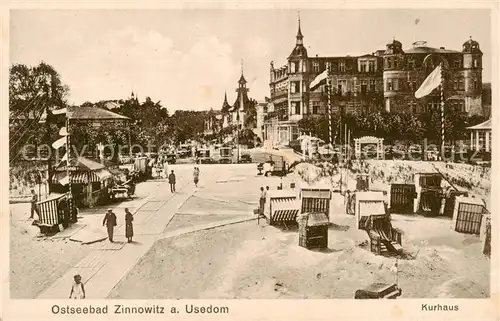 AK / Ansichtskarte  Zinnowitz_Ostseebad Kurhaus Zinnowitz_Ostseebad