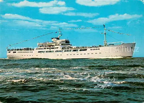 AK / Ansichtskarte  Dampfer_Oceanliner MS ROLAND von BREMEN 4391 BRT  