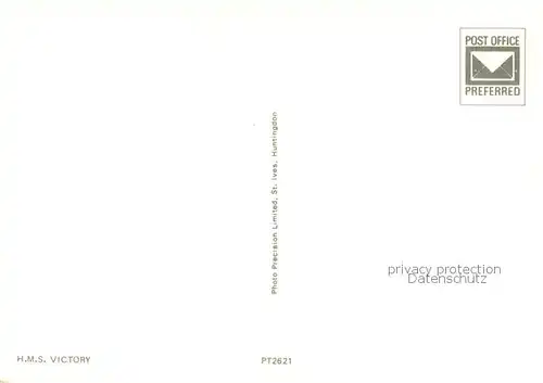AK / Ansichtskarte  Segelschiffe H.M.S. VICTORY  