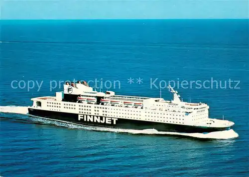 AK / Ansichtskarte  Dampfer_Oceanliner FINNJET Travemuende Helsinki 