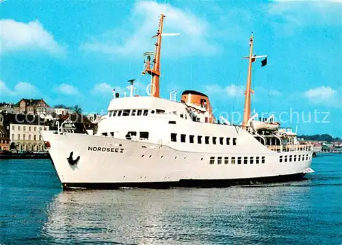 AK / Ansichtskarte  Dampfer_Oceanliner MS NORDSEE 1 980 BRT 