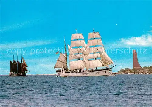 AK / Ansichtskarte  Segelschiffe Ostseebad LABOE GORCH FOCK 