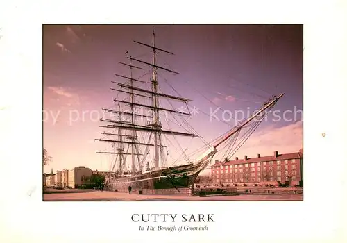 AK / Ansichtskarte 73823193 Segelschiffe CUTTY SARK  