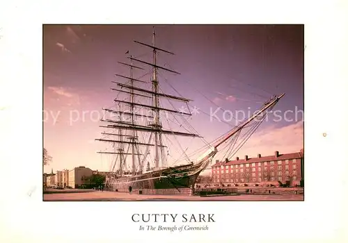 AK / Ansichtskarte  Segelschiffe CUTTY SARK  