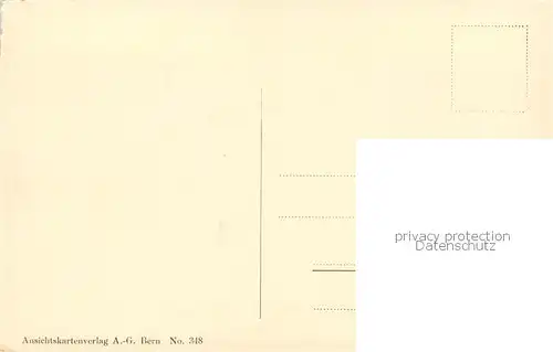 AK / Ansichtskarte Muerren_BE Katholische Kirche und Tschingelgrat Berner Alpen Muerren_BE