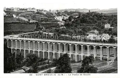 AK / Ansichtskarte Saint Brieuc_22_Cotes d_Armor Le Viaduc de Souzin 