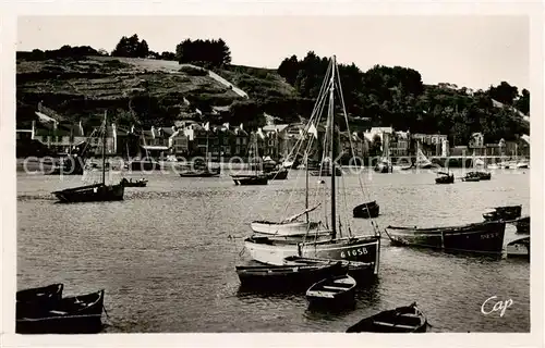 AK / Ansichtskarte Saint Brieuc_22_Cotes d_Armor Bateaux dans le Port du Legue 