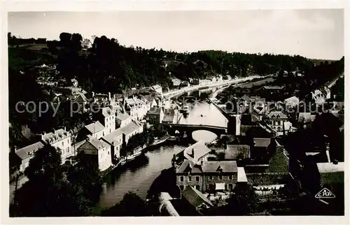 AK / Ansichtskarte Dinan_22_Cotes d_Armor Vue prise du Viaduc de Lanvallay 