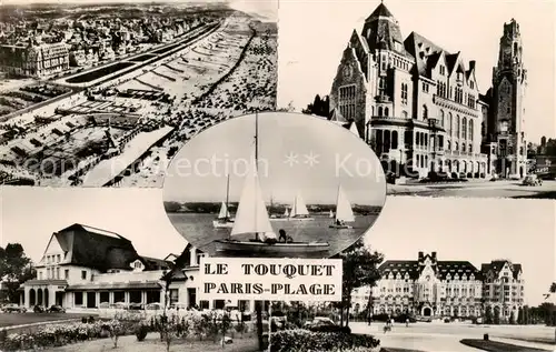 AK / Ansichtskarte Le_Touquet Paris Plage Vue aerienne Vue partielle Le_Touquet Paris Plage