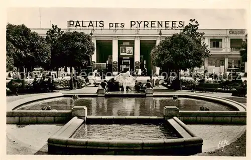 AK / Ansichtskarte Pau_64 Place Georges Clemenceau Palais des Pyrenees 
