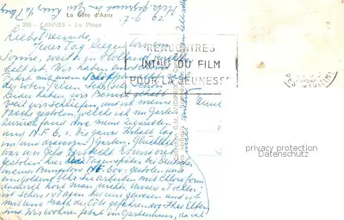 AK / Ansichtskarte Cannes_06 La Plage 