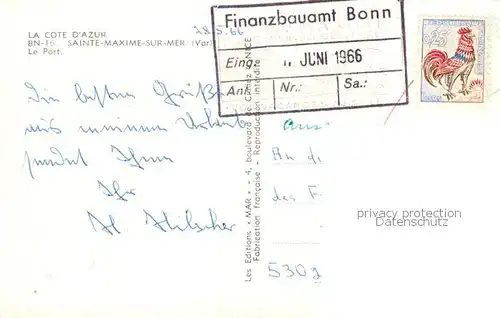 AK / Ansichtskarte Sainte Maxime sur Mer_83 Le Port 