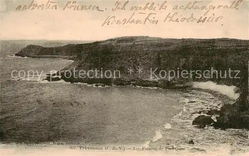 AK / Ansichtskarte Treveneuc Les Falaises de Port Goret Treveneuc