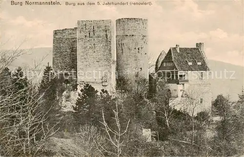 AK / Ansichtskarte  Normannstein_Burg_Treffurt_Werra Burg aus dem 5ten Jhdt 