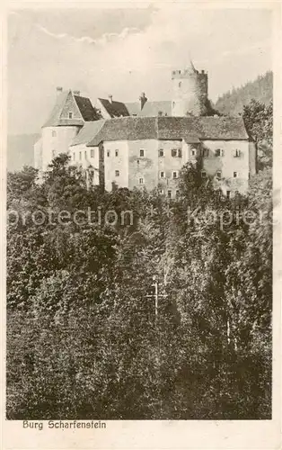 AK / Ansichtskarte  Scharfenstein_Erzgebirge_Zschopautal Burg Scharfenstein 