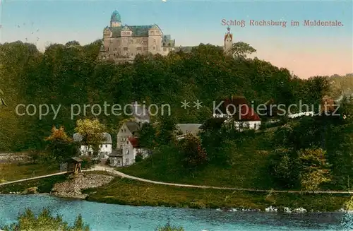 AK / Ansichtskarte  Rochlitz__Sachsen Schloss Rochsburg im Muldentale 