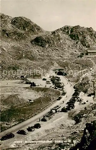 AK / Ansichtskarte Sustenpasshoehe_2262m_BE Fliegeraufnahme 
