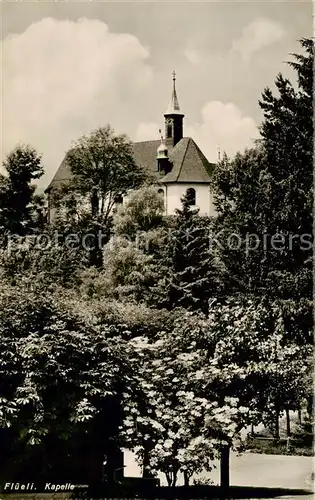 AK / Ansichtskarte Flueeli Ranft_Fluehli Ranft_OW Kapelle 