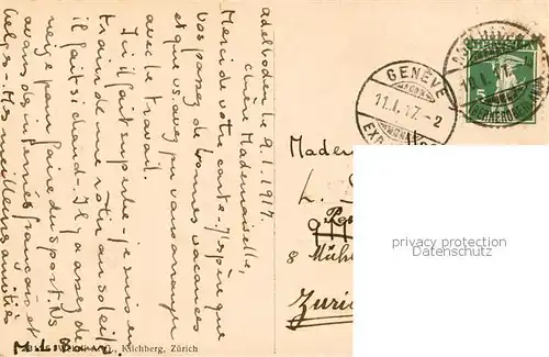 AK / Ansichtskarte Adelboden_BE Winterpanorama 