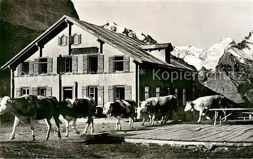 AK / Ansichtskarte Grosse_Scheidegg_1962m_BE Berghotel Grosse Scheidegg 