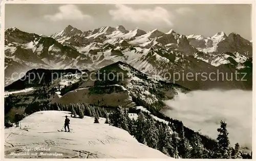 AK / Ansichtskarte Rigi_Kaltbad Rotstoeckli mit Berneralpen Rigi_Kaltbad
