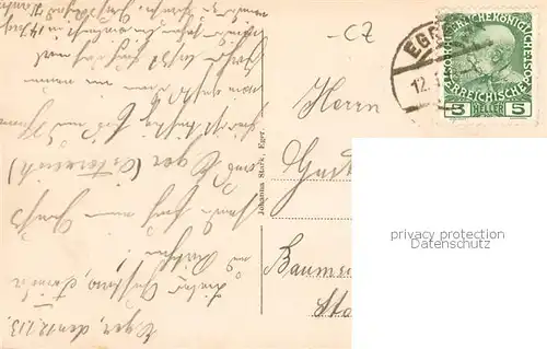 AK / Ansichtskarte  Eger__Cheb_Tschechien Muehlturm Kaiserburg 