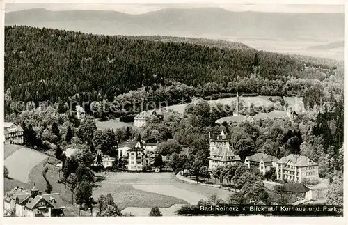 AK / Ansichtskarte  Bad_Reinerz_Duszniki-Zdrój_PL Kurhaus und Park 