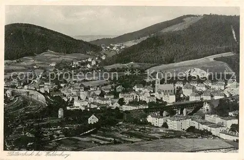 AK / Ansichtskarte  Dittersbach_Kamnitz_Jetrichovice_CZ Panorama 