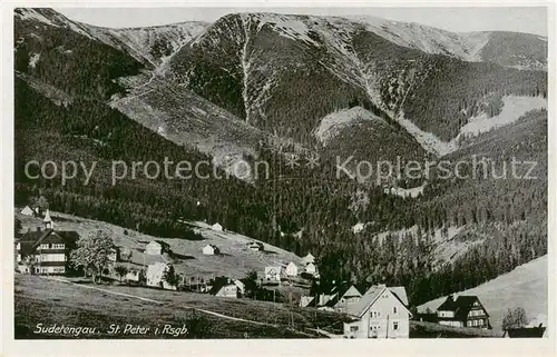 AK / Ansichtskarte  St_Peter_Riesengebirge_Svaty_Petr_CZ Panorama 